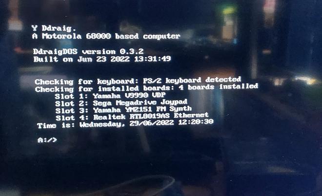 V9990 Text Mode