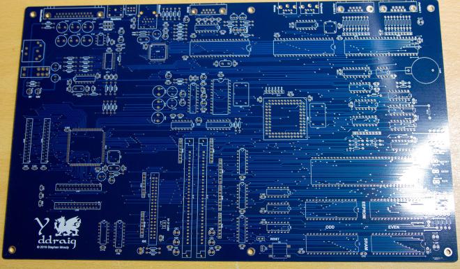Y Ddraig blank PCB