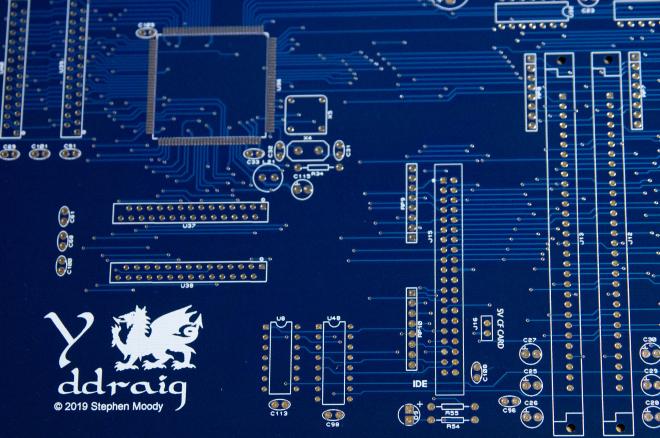 Y Ddraig blank PCB