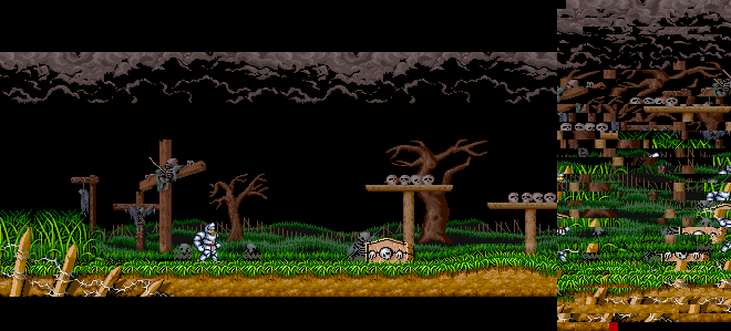 Ghouls n Ghosts tiles