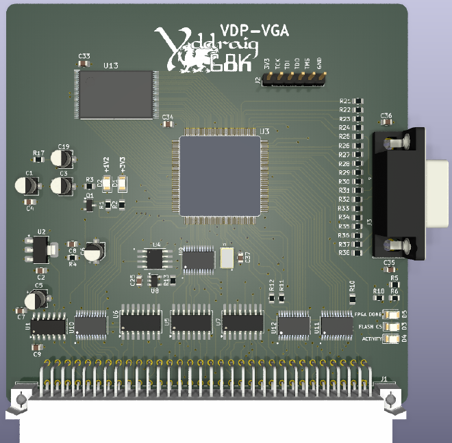 GfxVGA Board Schematic