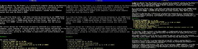 VGA Text modes